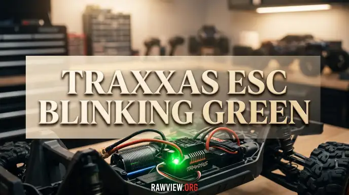 Traxxas ESC Blinking Green