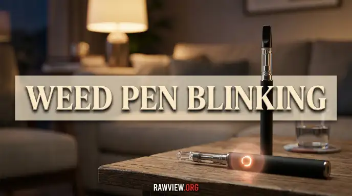 Weed Pen Blinking