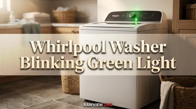Whirlpool Washer Blinking Green Light