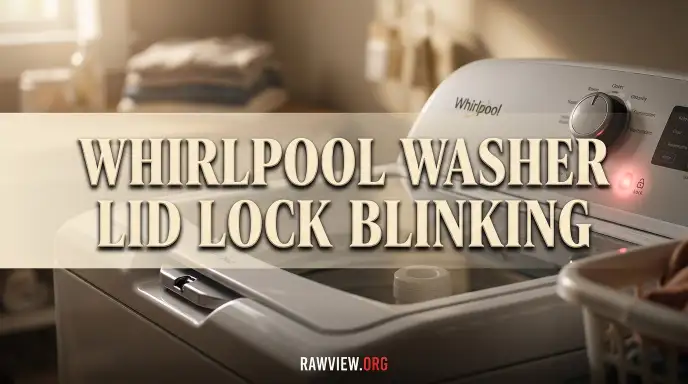 Whirlpool Washer Lid Lock Blinking