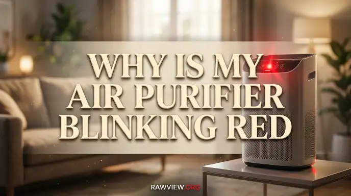 Why is My Air Purifier Blinking Red