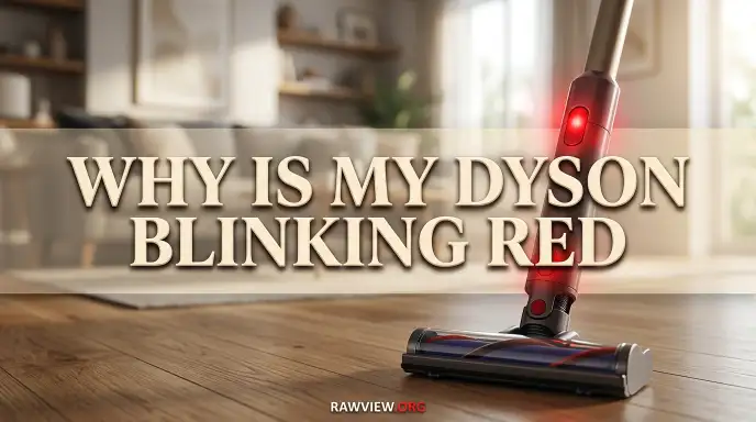 Why is My Dyson Blinking Red