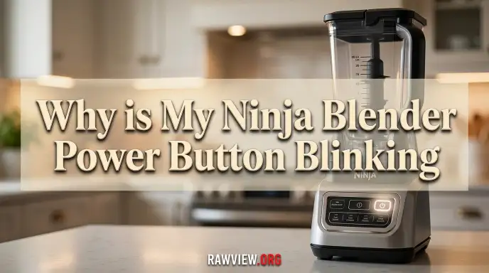 Why is My Ninja Blender Power Button Blinking