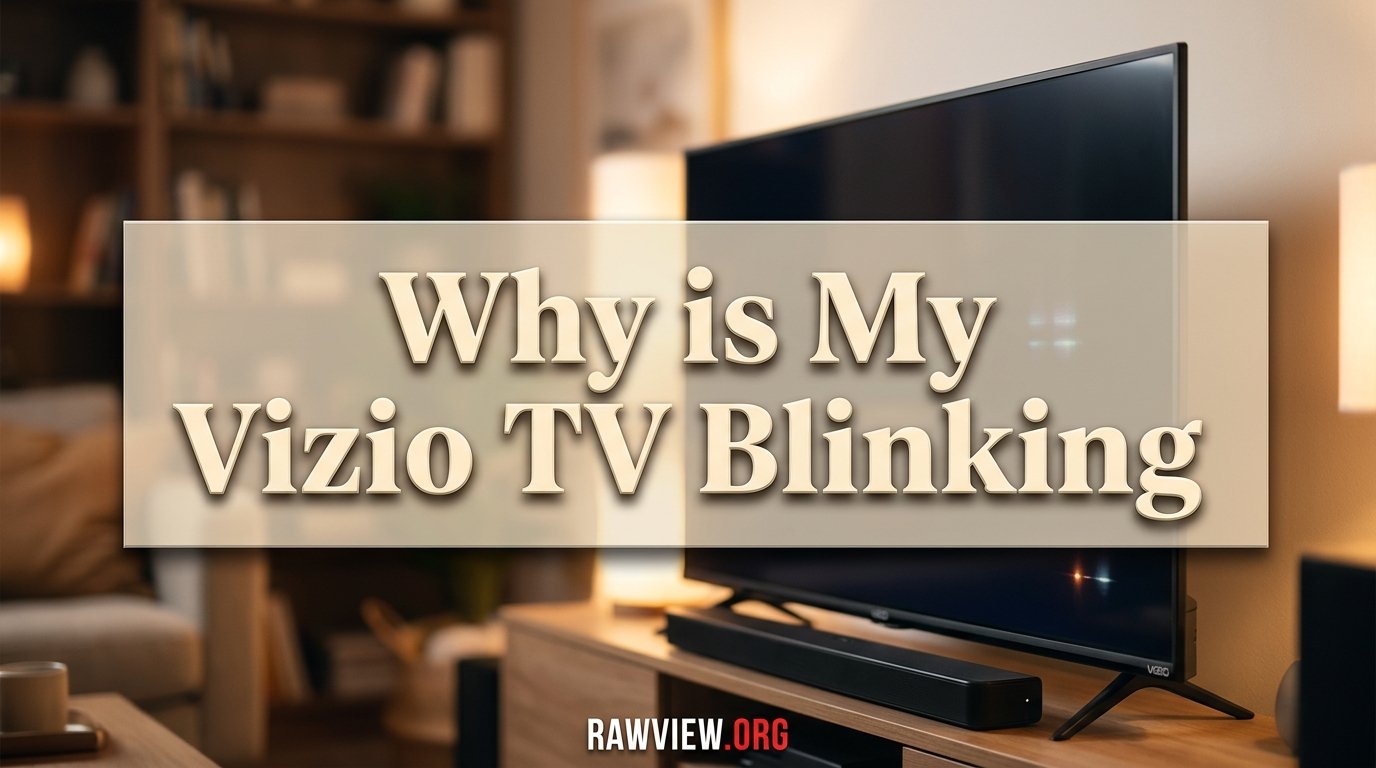 Why is My Vizio TV Blinking