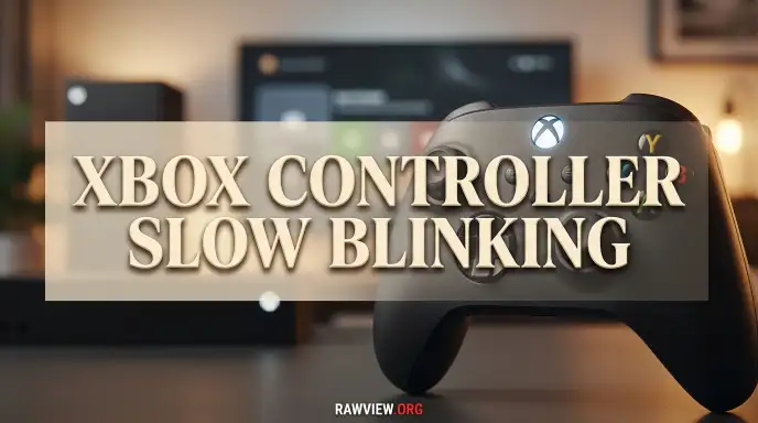 Xbox Controller Slow Blinking