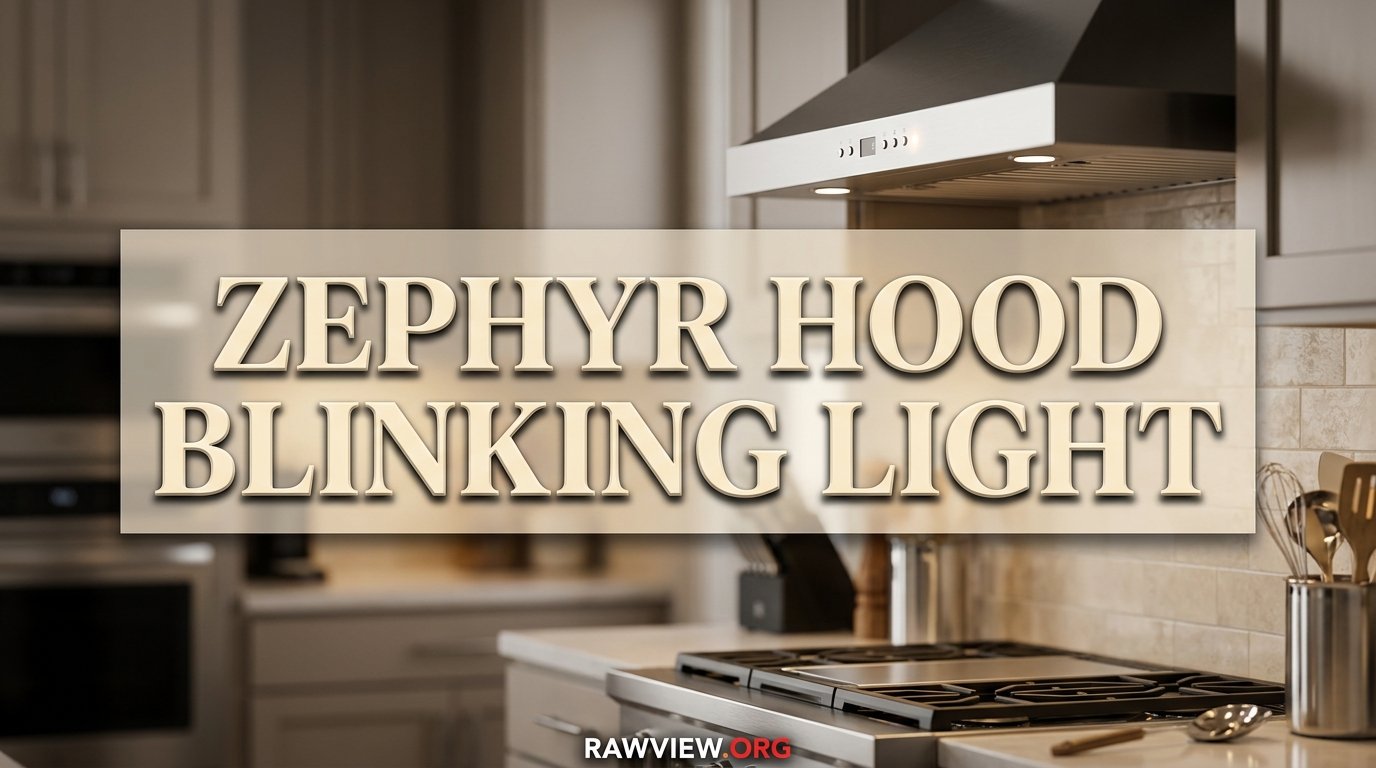 Zephyr Hood Blinking Light