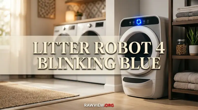 Litter Robot 4 Blinking Blue
